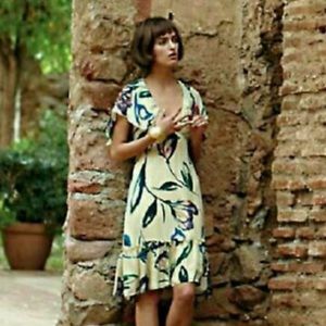 Anthropologie Silk Dress Sz 0-4